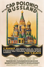 Ottomar Anton. Cap Polonio Russland. Circa 1930.