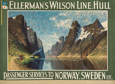Elisabeth Grüttefien-Kiekebusch (d'Après). Ellerman's Wilson Line, Hull. Circa 1920.