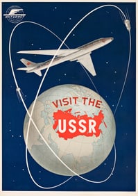 Designer Unknown. Visit the USSR. Circa 1965.