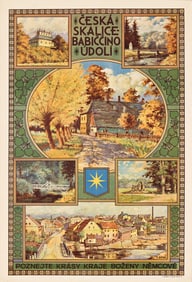 Karel Beneš. Ceska Skalice - Babiccino Údolí. 1930.