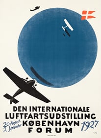 Valdemar Andersen. Den Internationale Luftfartsudstilling Kobenhavn. 1927.