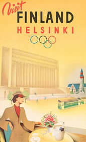 Jorma Suhonen. Visit Finland / Helsinki. 1939.
