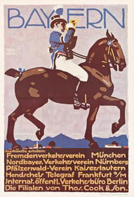 Ludwig Hohlwein. Bayern. 1913.