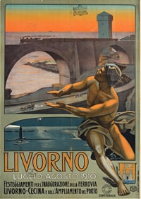 F. Brignola. Livorno. 1910.