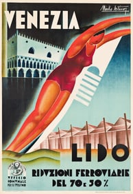 Mirko Artico. Venezia / Lido. 1934.
