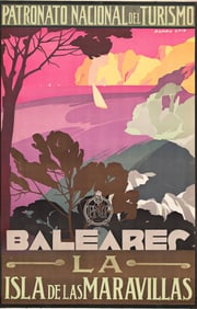 Josep Renau Montoro. Baleares / La Isla de las Maravillas. 1929.