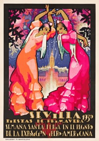 Juan Dapena Parilla. Sevilla / Fiestas De Primavera. 1929.