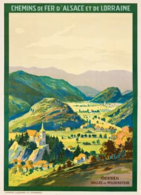 Charles Greiner. Chemins de Fer d'Alsace et de Lorraine. 1920.