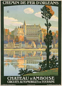 Léon Constant-Duval. Chateau d'Amboise. 1922.