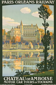 Léon Constant-Duval. Chateau of Amboise. 1922.