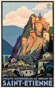 Roger Broders. Saint - Etienne. 1929.