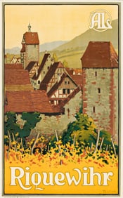 Ferdinand Schultz-Wettel. Riquewihr. Circa 1930.