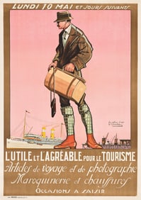 Designer Unknown. L'Utile et l'Agréable de Tourisme.
