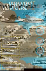 Designer Unknown. Renaissance de l'Aeronautique Francaise. Circa 1945.