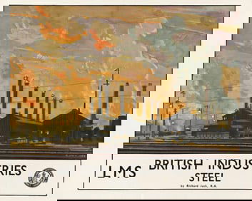 Richard Jack. LMS / British Industries Steel. 1924.