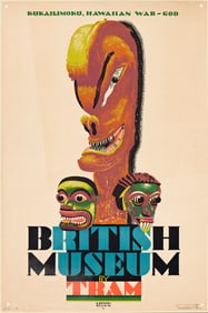 F. Gregory Brown. British Museum by Tram. 1934.