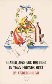 Mary Adshead. Shared Joys are Doubled / In Town Friends Meet / By Underground. 1937.