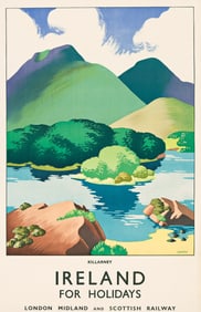 Clodagh Sparrow. Killarney / Ireland for Holidays. Circa 1939.