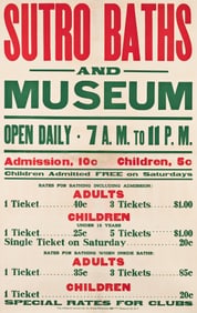 Designer Unknown. Sutro Baths and Museum.