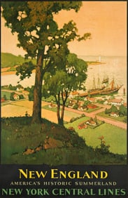 Anthony Hansen. New England / New York Central Lines. Circa 1935.