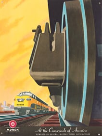 Bern Hill. At the Crossroads of America. Circa 1950s.