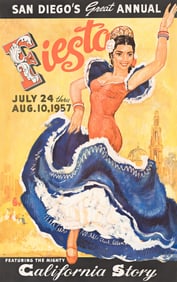 Clark Allen. San Diego's Great Annual Fiesta / California Story. 1957.