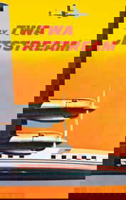 Frank Soltesz. Fly TWA Jetstream. Circa 1957.