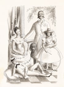 William Pène Du Bois, (1916-1993), The F. Family. 1947.