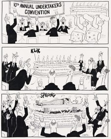 Don Martin, (1931-2000), Early One Evening in Atlantic City. 1978.