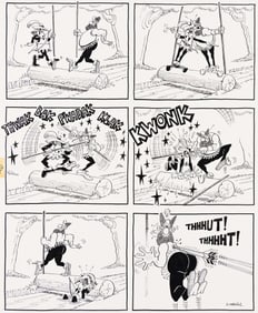 Don Martin, (1931-2000), One Morning in an Old English Forest. 1978.