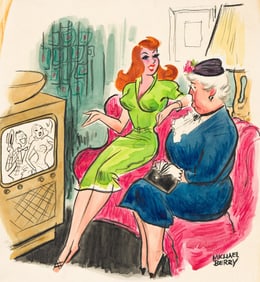 Michael Berry, (1907-2000), "Sometimes they have very interesting lectures." 1951.