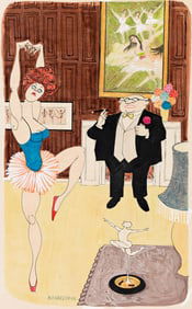 John Bernard Handelsman, (1922-2007), "Yes! You can be a great ballerina!" 1972.