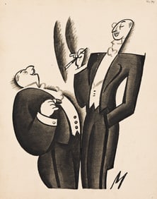 Julian de Miskey, (1898-1976), "What sort of a gown did she have on?" 1929.