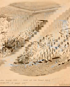 Marty Murphy, (1933-2009), "There, there, men" cartoon, circa 1955.