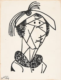 William Steig, (1907-2003), Drudge. Circa 1940.