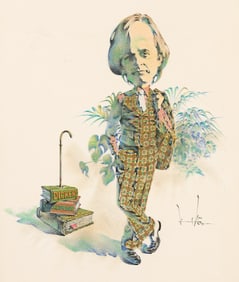 Kunio Hagio, (1947-), Tom Wolfe and his literary influences. Circa 1970.