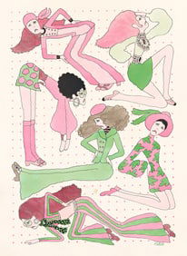 Lionel Kalish, (1931-2022), High Heels. Circa 1970.