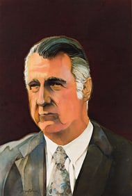 Jerry Pinkney, (1939-2021), Vice President Spiro Agnew. Circa 1970.