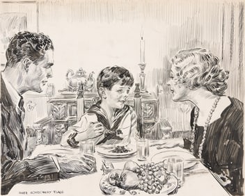 James Montgomery Flagg, "Nuthin' I like!" 1928.