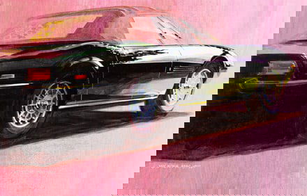 Jay Koka, (20th/21st Century), Maserati Ghibli Spyder Study I. 1992.