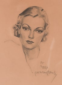 McClelland Barclay, (1891-1943), Portrait of Peggy Ahern.