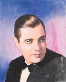 George Quaintance, (1902-1957), Portrait of Morton Downey. 1938.