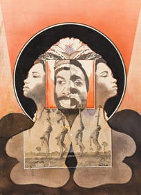 James Barkley, (b. 1941), Crucificado. 1973.