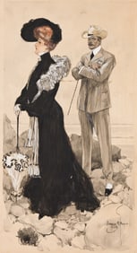 Gordon Hope Grant, (1875-1962), “Well, why don't you go?” 1903.