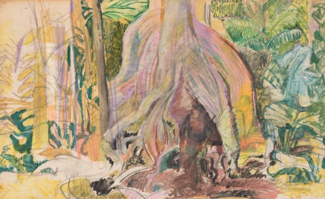 George Mathews Harding, (1882-1959), Jungle study. Circa 1930.