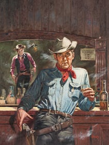 Verne Tossey, (1920-2002), Ridin' Through. 1957.