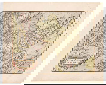 (ASIA.) Abraham Ortelius. Asiae Nova Descriptio. Antwerp, 1603