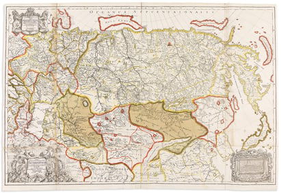 (ASIA.) Philipp Johann von Strahlenberg. Nova Descriptio Geographica Tattariae Magnae... Stockholm,