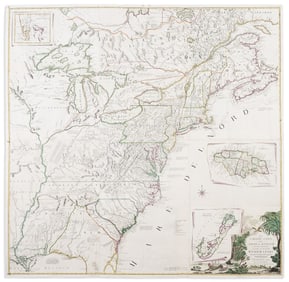 (COLONIAL NORTH AMERICA.) Antonio Zatta. Le Colonie Unite dell' America Settentrle. Venice, 1778