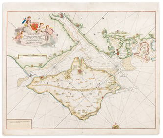 (ISLE OF WIGHT.) Greenville Collins. To the R.t Hon.ble Edward Russell... London, 1693